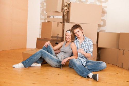 Careful handling of furniture during a South Lambeth relocation