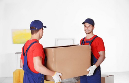 Removal team planning a home move in South Lambeth
