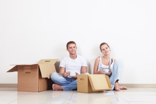 Household and office relocation transport across South Lambeth