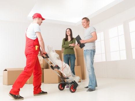 Local removals crew helping with a residential move in South Lambeth